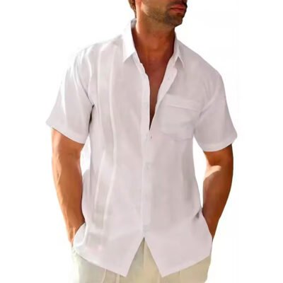 Guayabera de verano para hombre